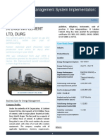 JK Lakshmi Cement LTD, Durg: Case Study