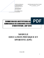 Fomration IA 2021 - Module EPS