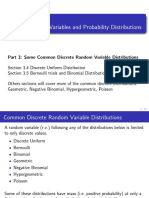 Discrete Random Variables and Probability Distributions