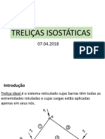 Treliças Isostáticas