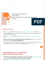 Thermodynamics Ii Ideal Gases and Their Mixtures: By: Abubeker N