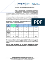 Coronavirus, Nuevo Comunicado Del Comit de Emergencia Sanitaria 20042020 - 20,00