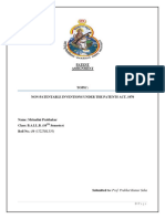 Aryan Kaushal - 15 Patent Law Assignment