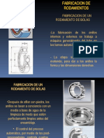 Rodamientos Fabricacion