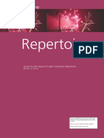 Scores For The Season of Light December Repertoire International Choral Bulletin 2008 v4