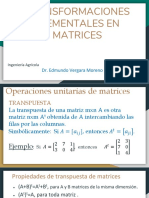 Algebra Lineal-Traspuesta-Elementales