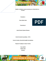 Evidencia 5 Informe Identificar Actividades Recursos para Recorrido