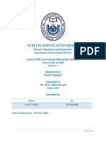 ACT430 Fraud Triangle Assignment