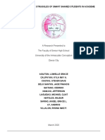 Smart-Shaming The Living Experiences of Smart Shamed Students in Academe