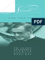 Novena To St. Josemaria For The Sick