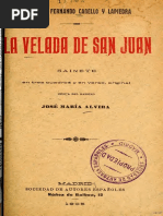 Cabello Y Lapiedra Xavier Y Fernando - La Velada de San Juan Sainete en Tres Cuadros Y en Verso Original