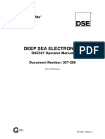 Deep Sea Electronics: DSE327 Operator Manual