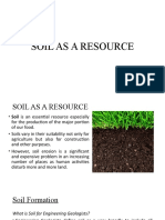 Soil As A Resource