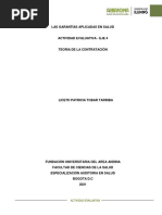 Las Garantías Aplicadas en Salud. - Actividad Eje 4