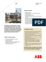 Power Circuit Breaker 242 KV Type PMI: Standard Features