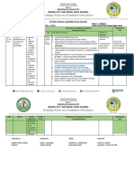 Instructional Learning Plan Matrix M - 4