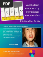 Vocabulario Emocional y Expresiones Emocionales