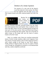 The Definition of A Solar System: Unit 1