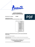 Avanti wc602d User Manual