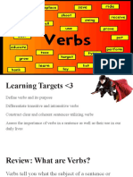 G5 Transitive - Intransitive Verbs