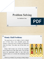 MMW - Problem Solving