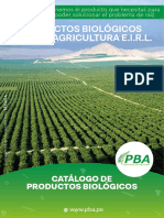 PBA - Catalogo Productos Biológicos