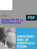 Unidad 3. Atributos de La Personalidad