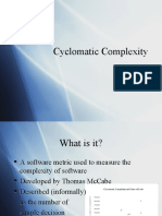 Cyclomatic Complexity