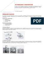 Tipos de Drenajes y Descripcion