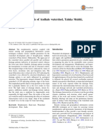 Morphometric Analysis of Andhale Watershed Taluka