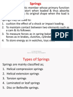 Design of Springs