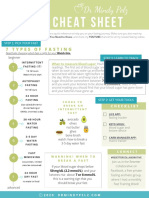 Dr. Mindy - Fasting Cheat Sheet