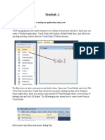 Practical - 1: (2.) Element of IDE Screen