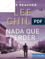 Nada Que Perder - Lee Child