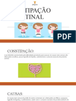 Slide Constipação Intestinal