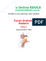 Curso Padeiro - Parte 2