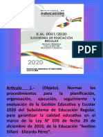 Resolocion Ministerial 2020