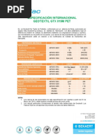 Geotextil No Tejido GTX 019M PET