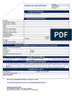 Setc - Ficha de Inscrição