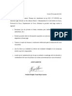 Carta de Compromiso QUECHUA