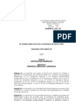 115-PJ-UCR-EC-11. Ley de Educacion Provincia Santa Cruz