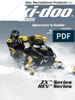 2005 Skidoo Operator's Manual