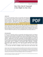 Cities Within The City: Do-It-Yourself Urbanism and The Right To The City