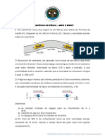 Exercícios Fisica Aula 1