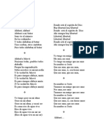 Popurri, Letra