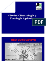 Cátedra Climatología y Fenología Agrícolas