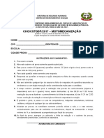 Cho/Cstgsp/2017 - Motomecanização: Diretoria de Recursos Humanos Centro de Recrutamento E Seleção