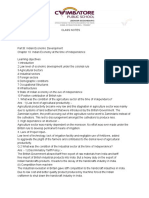 Part B Indian Economic Development - Class Notes - XII