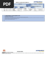 Matriz Semana 20 Plataforma Del Minedu