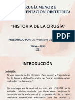 Historia de La Cirugia